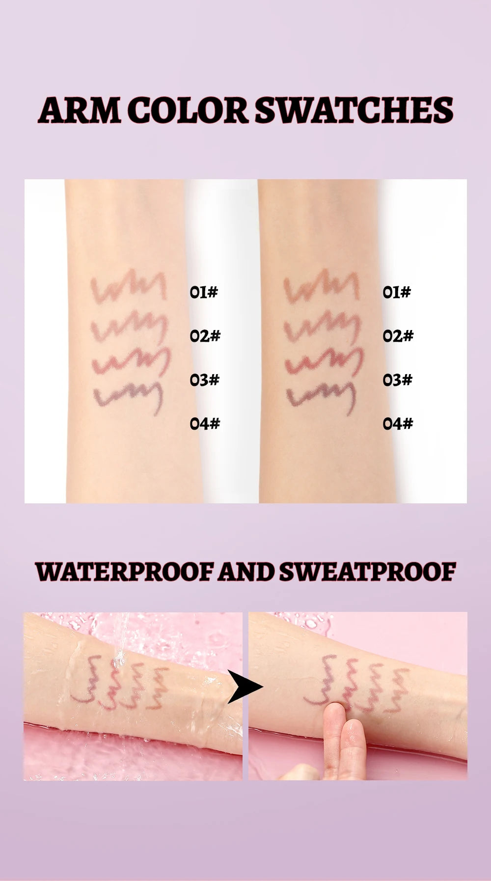 QIBEST Matte Liquid Lipliner Pencil Waterproof Plumping Stain Lipstick Natural Lip Liner Outline Lips Contour Pen Cosmetics