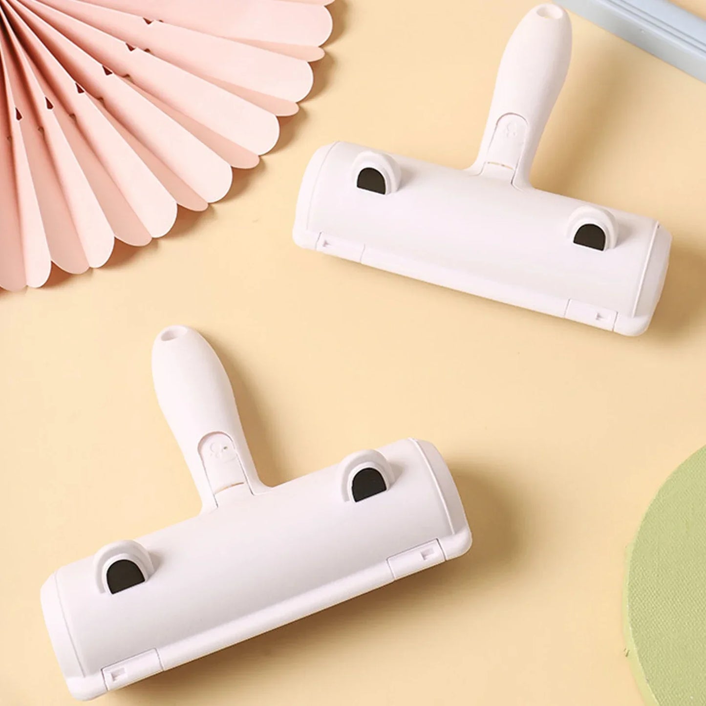 Cat Hair Removal Brush Large Pet Fluff Roller Portable Washable Cat Dog Lint Furniture Sofa Cleaning Tool Reusable Self-cleaning