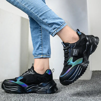 New Fashion 2024 Women's Safety Shoes Sneakers Women Anti-smash Anti-puncture Security Boots Protective Shoes Breathable