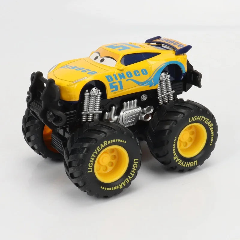 Cars Pixar Cars Lightning McQueen rhapsody matador bulldozer truck Mater harvester 1:55 Diecast Metal Car Model Toy