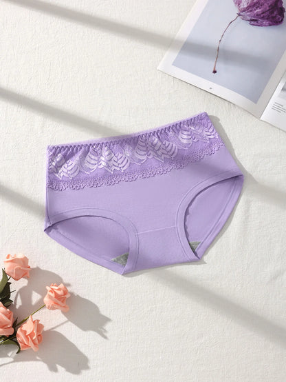 4Pcs Womens Cotton High Waist Underwear Antibacterial Tummy Control Butt Lifting Soft Breathable Oversized Briefs