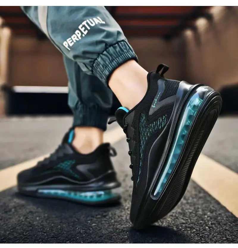 Men's Sneakers 2025 Fashion Non-slip Shock-absorbing Sports Running Shoes Man Lightweight Breathable Training Shoes Tennis Shoes