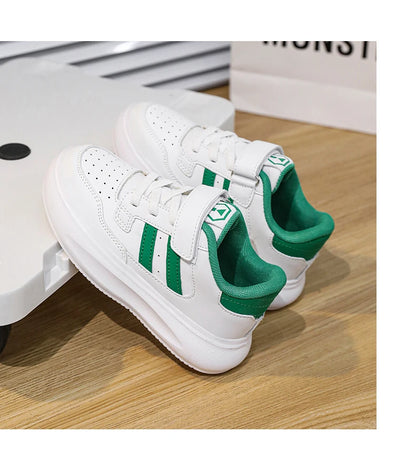 Children's Sneakers Kids Fashion Design Black White Non-slip Casual Shoes for Boys Girls Breathable Sneakers Toddler Outdoor