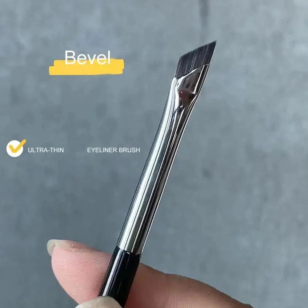 Upgrade Eyeliner Brush Ultra Thin Fine Angle Flat Eyebrow Brush Under The Eyes Place Precise Detail Brush
