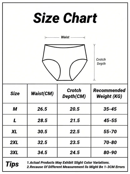 3Pcs Cotton Women'S Panties Triangle Sports Style Minimalist Girls' Underwear Mid Waist White Black