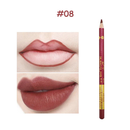 1PC Waterproof Matte Lip Line Pen For Lips Eyeliner Blush Makeup Longlasting Tattoo Lipstick Sketch Dye Tint Liner Pencil