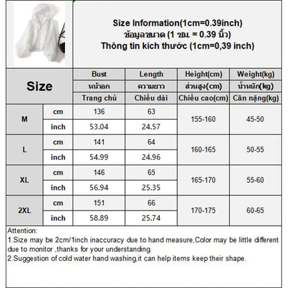 （Summer4）Women Sun Protection Clothing UV Protection Summer Loose Fit Hooded Zippered Thin And Casual