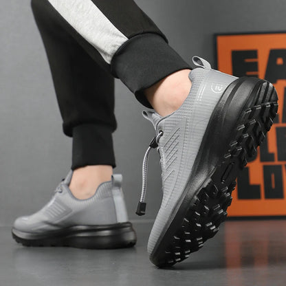 Men Sports Shoe Outsole Solid Colour Male Footwear Unisex Outdoor Sneakers Casual Man Shoes 2025 Winter New Fashion Anti Slip