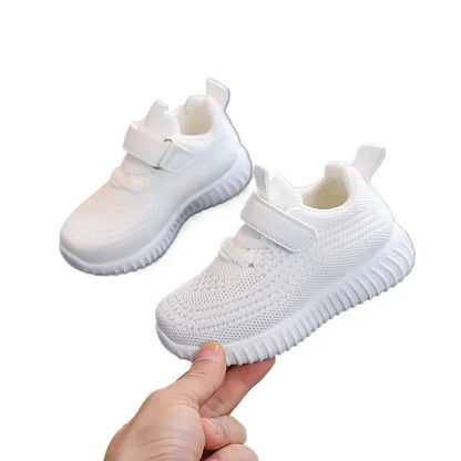 Spring Kid Shoes New Fashion Versatile Girl Sneakers Comfort Soft Sole Anti Slip Simple Boy Shoe Breathable Classic Casual Shoes