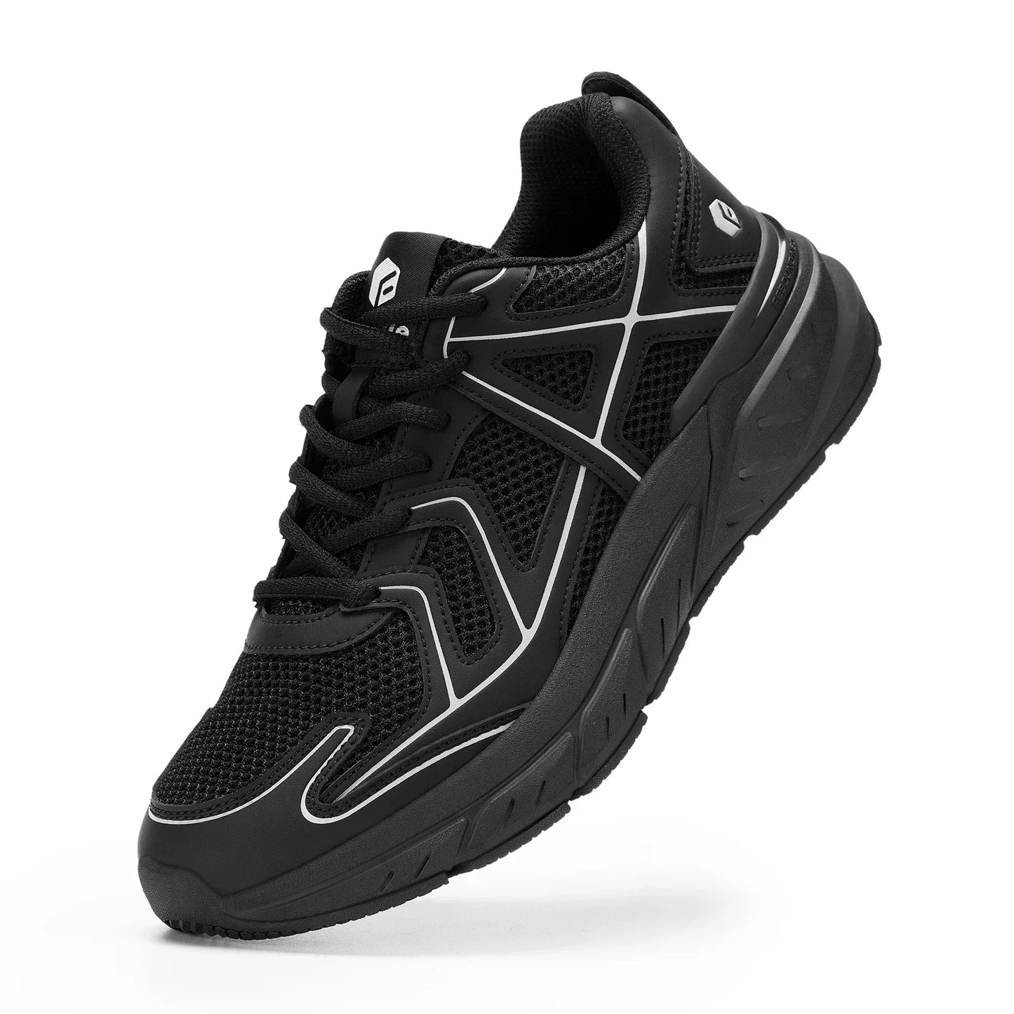 Fitville Newest Walking Shoes For Men Wide Width Thicker Cushioning Sneaker Bouncy Running Shoe Workout Gym Athletic