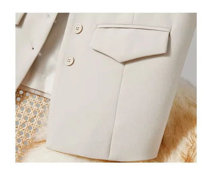 Vest Women Sleeveless Jacket Waistcoat V Neck Single Breasted Tops Outerwear Spring Summer Female 2025 Office Lady Vintage Coat