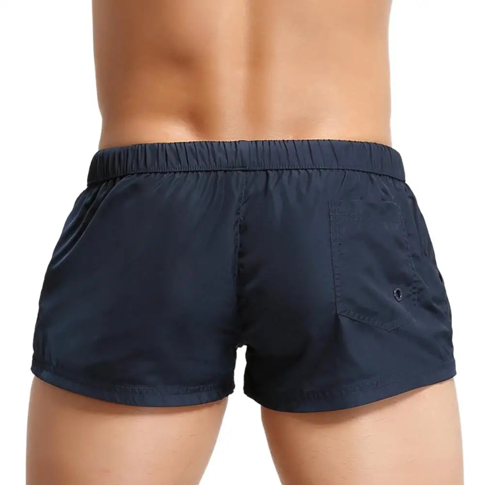 SEOBEAN Men's Quick Dry Swimwear Beach Shorts Summer Surf Fitness Board Trunks Gym Short Pants Male Clothing