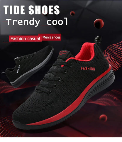 YRZL Sneakers Men Running Shoes Lightweight Sport Classical Mesh Breathable Casual Shoes Fashion Non Slip Shoes for Men