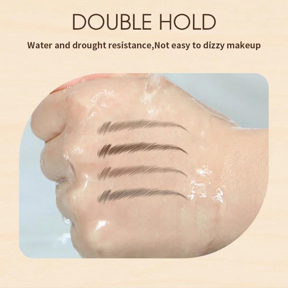 1PCS Ultra-fine Head Smooth Eyebrow Pencil Outline Shadow Lying Silkworm Eyeliner Waterproof Non-smudge Lasting Liquid Brow Pen