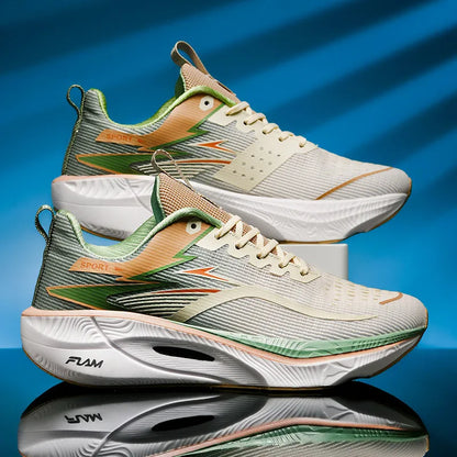 Marathon Sneakers Men Running Shoes Anti-slip Comfortable Racing Carbon Board Training Mesh Tennis Shoes Casual for Women 2026