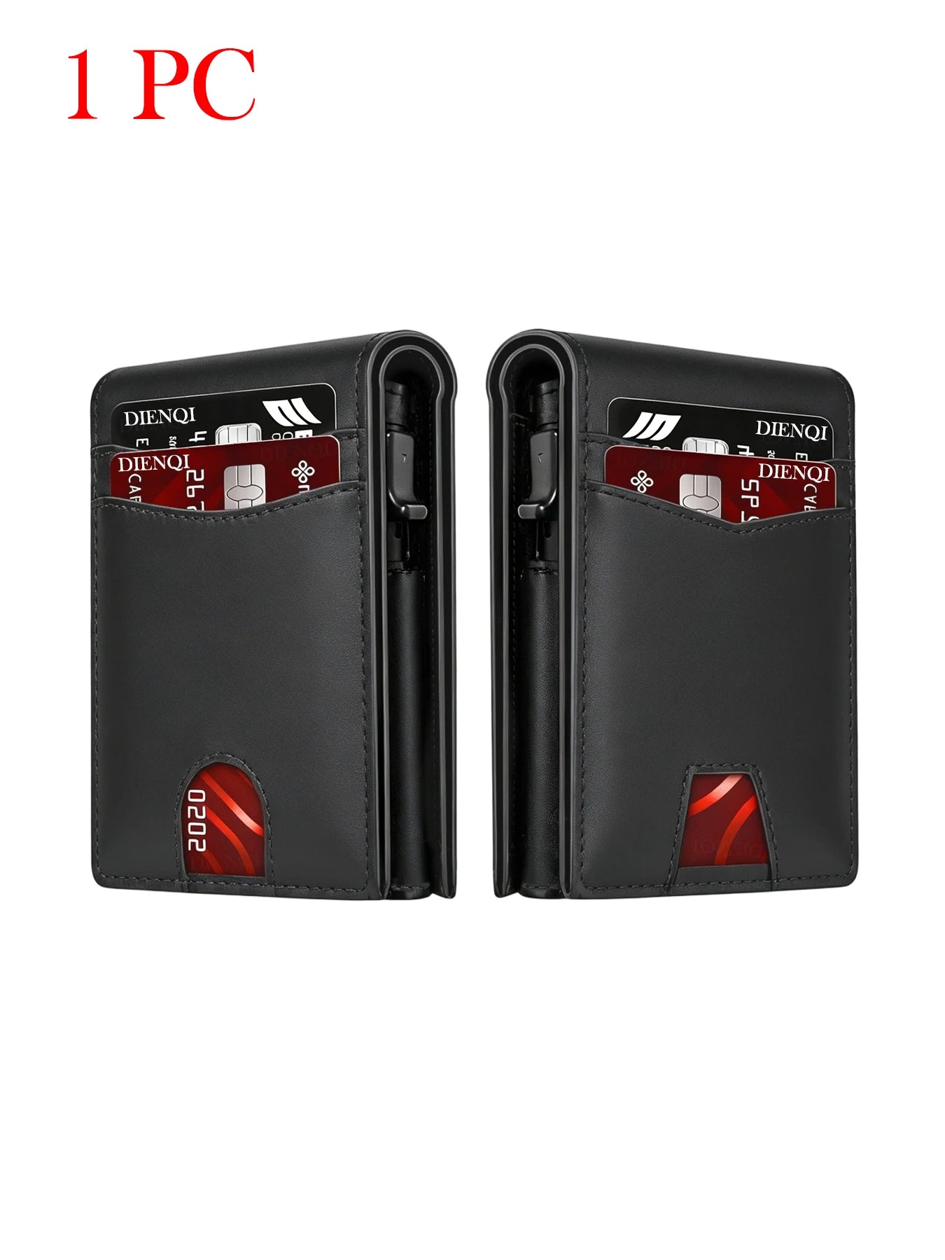 Luxury Brand Mens Wallets Money Bag RFID Bank Credit Card Holder Case Purse Carbon Fiber Leather Bifold Wallets for Men Carteras