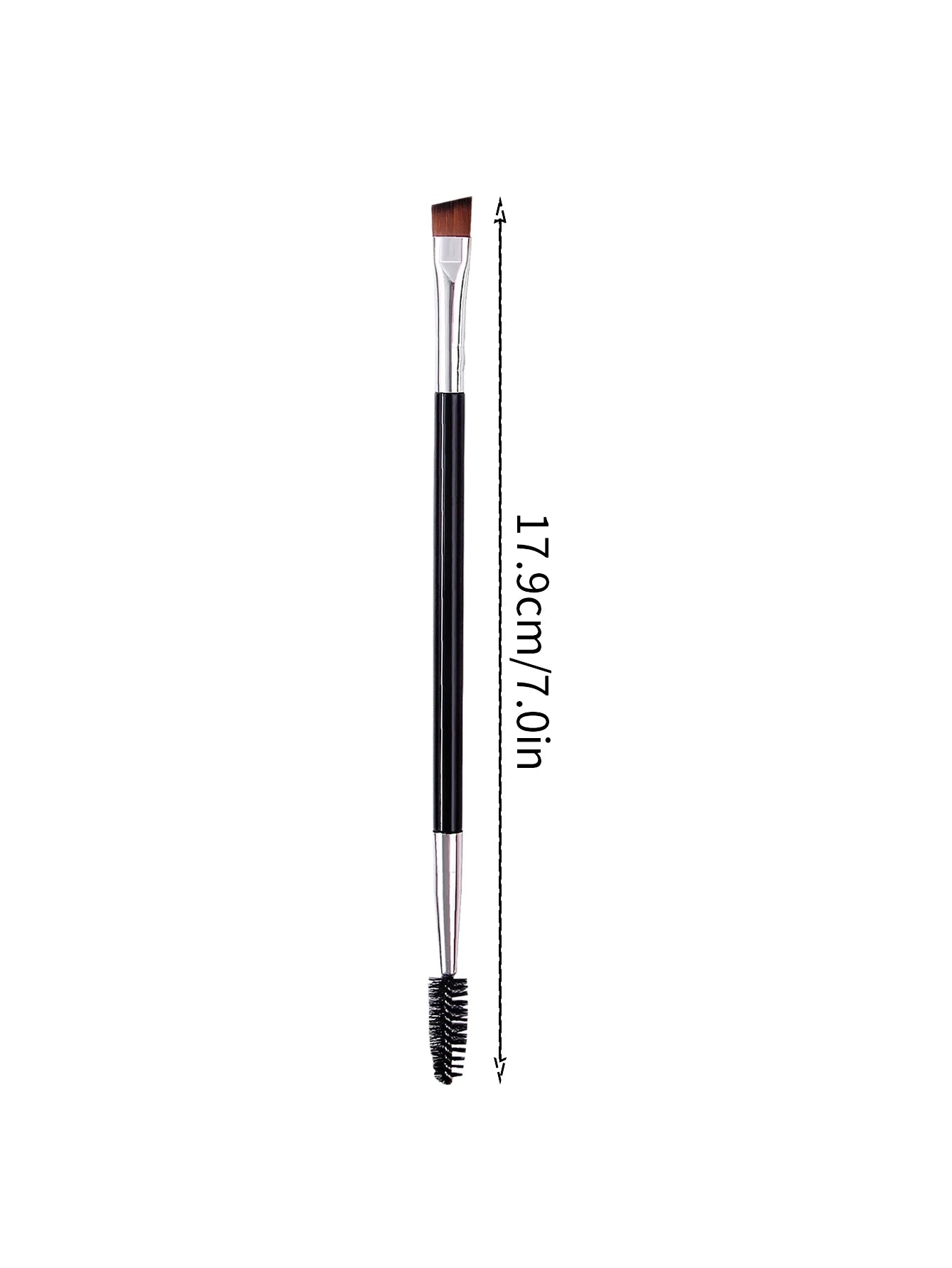 Multi-functional dual-head makeup brush, ultra-fine eyeliner brush, angled eyebrow brush,eyelash brush,professional makeup tools