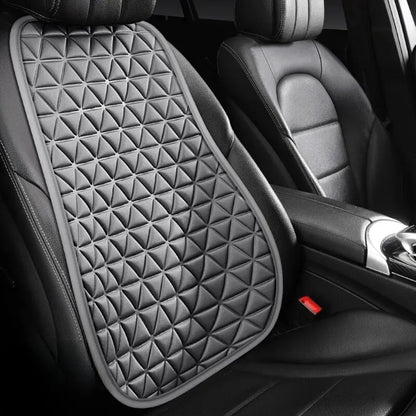 3D Suspended  Car Seat Cushion with Embossed Pattern,Separate Bottom Seat Cushion and Back Cushion Fit for Most Cars
