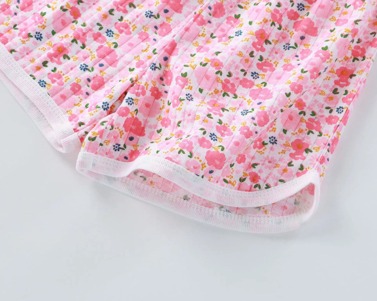 Cotton Camisole Top+Shorts Suits For Infant Girl's Clothes Baby 1st Birthday Sets Summer Newborn Baby Girl Clothing Outfits Sets