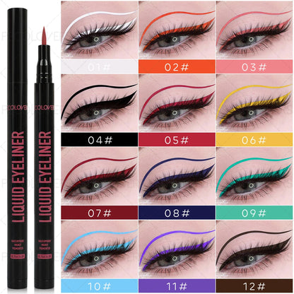 Quick-Drying Long-Lasting Liquid Eyeliner,Waterproof&Sweatproof,Eyeliner Pencil,Perfect Gift, Necessary for Makeup