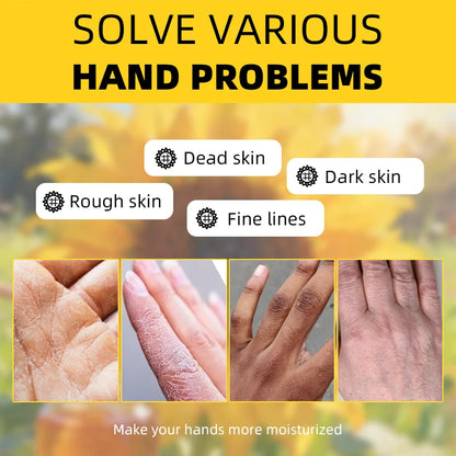 Bee Venom Milk Exfoliating Hand Wax Mask 60g - Gentle peel, moisturizes, whitens, and firms hands, painless
