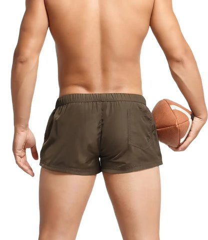 SEOBEAN Men's Quick Dry Swimwear Beach Shorts Summer Surf Fitness Board Trunks Gym Short Pants Male Clothing