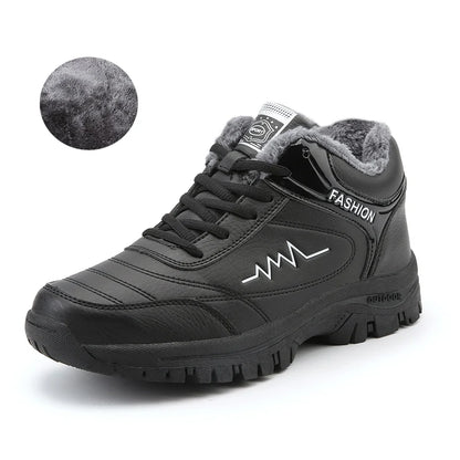 Men Winter Boots Shoes Warm Fashion Sneakers 2025 Winter Outdoor High Quality Casual Shoes Men Botas De Hombre Men Snow Boots