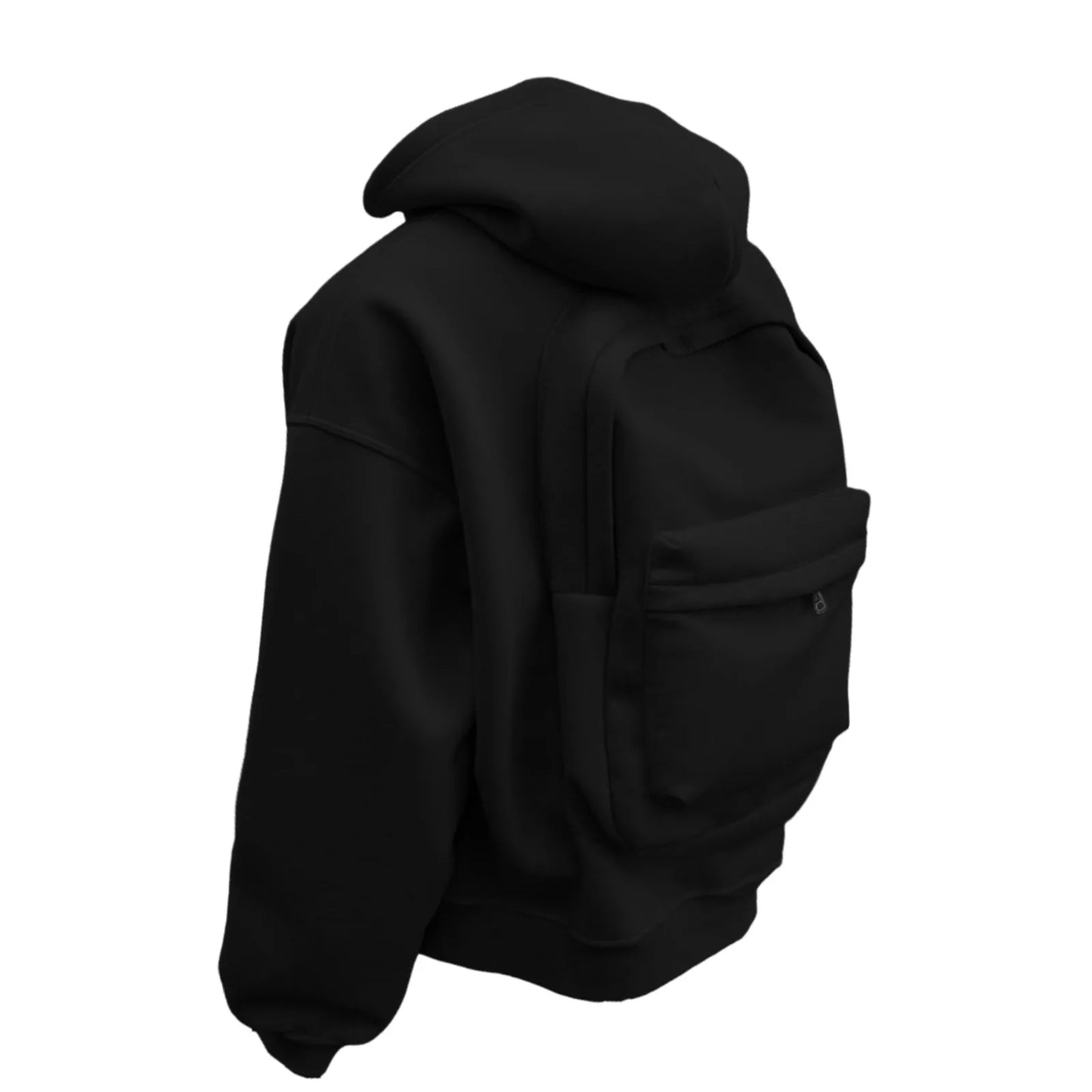 New Outdoors backpack Men's Sports and Leisure Loose Hooded Zipper Sweatshirt Traveler cardigan Jacket