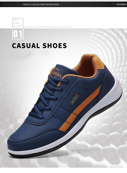 Men's fashionable casual shoes🥾,
Outdoor PU leather trend, 🙌
🍃light casual shoes and 🍃
☁️comfortable with laces, ☁️
Outdoor sports shoes🤾