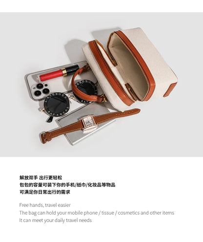 Fashion Box Women Handbags Designer Thick Canvas Shoulder Crossbody Bags Casual Spring And Summer Small Purses 2024 Bolso Mujer