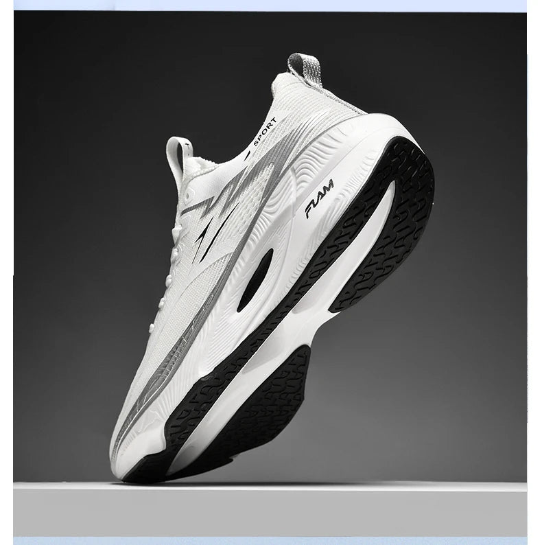 Marathon Sneakers Men Running Shoes Anti-slip Comfortable Racing Carbon Board Training Mesh Tennis Shoes Casual for Women 2026