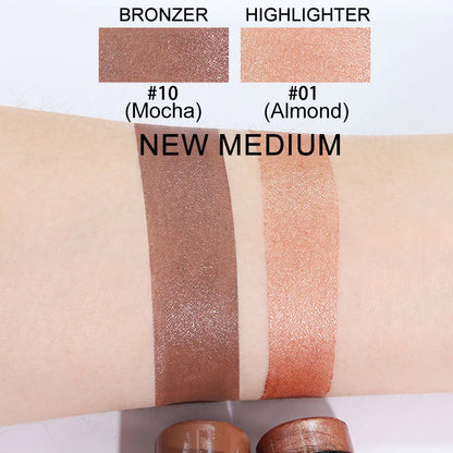 Highlighting&Bronzer Stick Face Brightening Blusher Rouge Concealer Pen Long Lasting Corrector Nose Shadow Contouring Cosmetics
