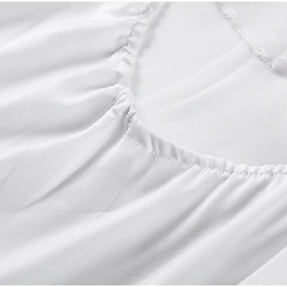 Sexy Satin Ribbon Party Dress Women Elegant Halter Backless Off Shoulder Sleeveless Female Dresses 2024 Summer Solid Robe Gown
