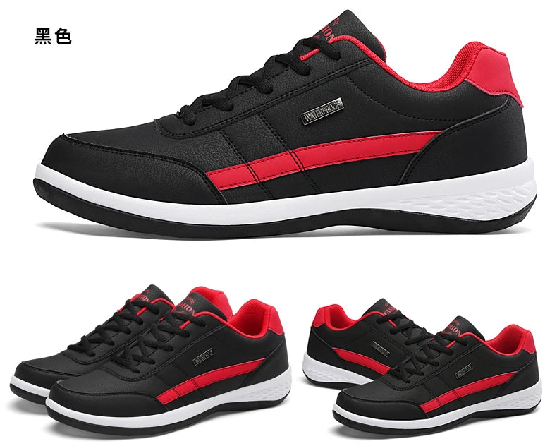 Men's fashionable casual shoes🥾,
Outdoor PU leather trend, 🙌
🍃light casual shoes and 🍃
☁️comfortable with laces, ☁️
Outdoor sports shoes🤾