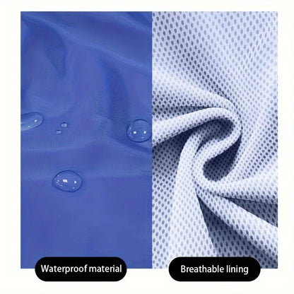 Dog Raincoat Puppy Clothes, Pet Raincoat Hooded Raincoat With D-ring For Dogs Outdoor Supplies