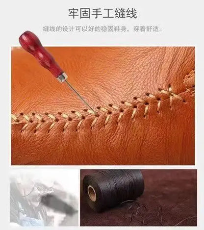 Man Summer Sneakers High Quality Handmade Leather Luxury Men's Shoe Casual Outdoor Flat Bottom Driving Shoes Zapatos De Hombre