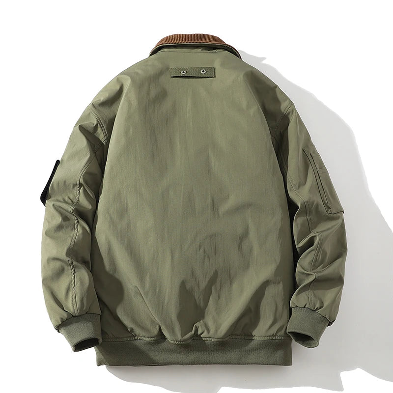 New Men Winter Jackets Thick Warm Coat 2026 Mens Streetwear Hip Hop Short Parkas Korean Black Clothes Puffer Windbreaker