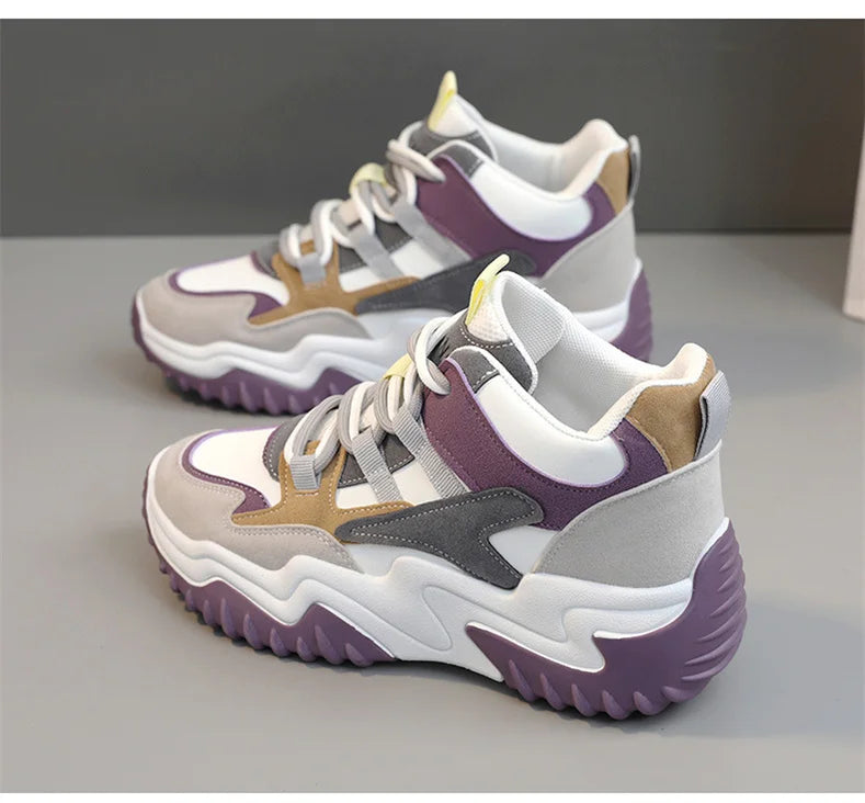 Sneakers for Women 2023 Autumn Slip on Breathable Mesh Casual Shoes Woman  Heels   Loafers