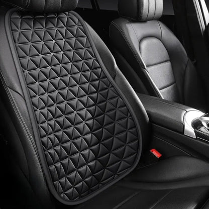 3D Suspended  Car Seat Cushion with Embossed Pattern,Separate Bottom Seat Cushion and Back Cushion Fit for Most Cars