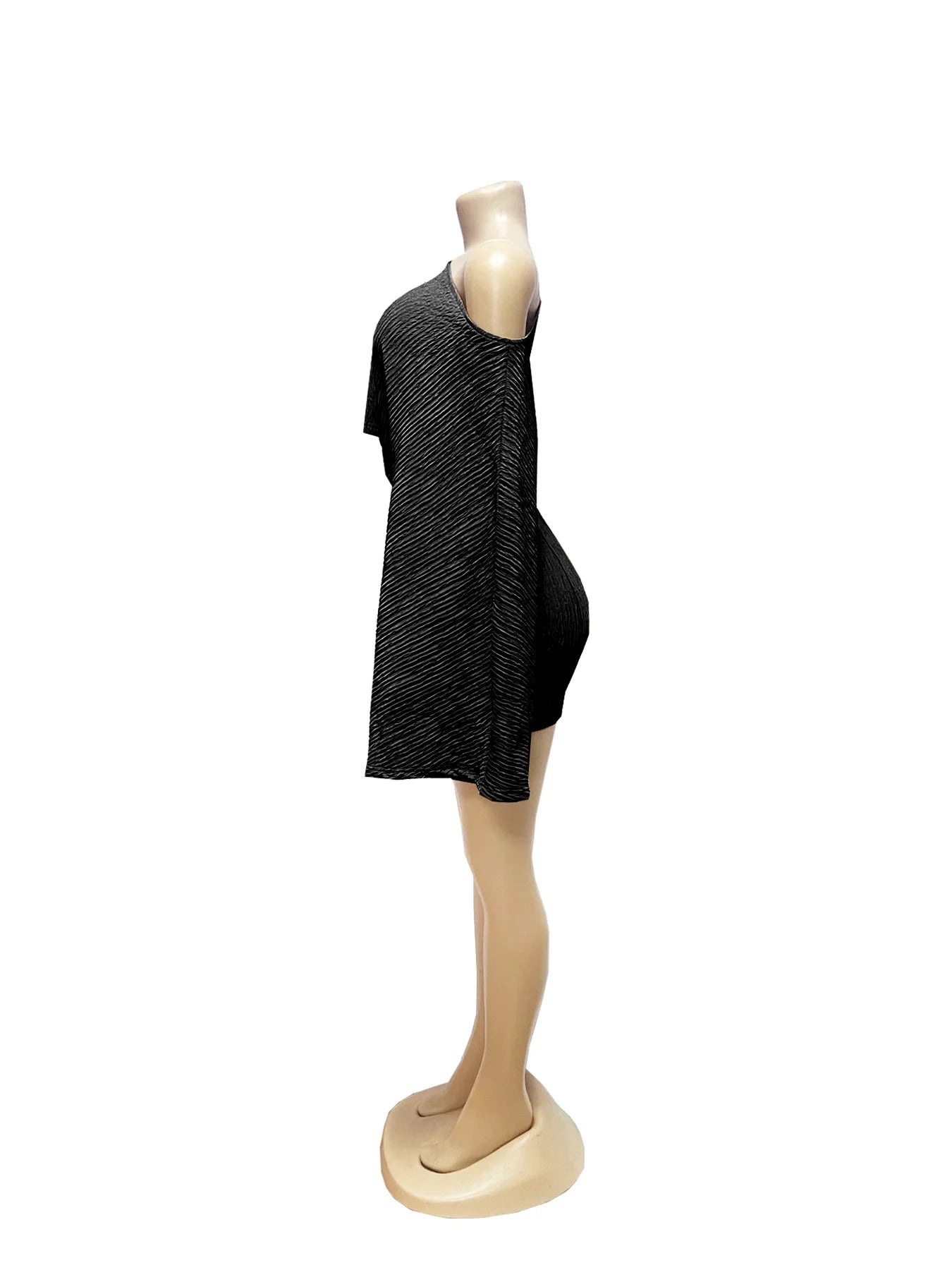 Weird Puss Sexy 2 Piece Set Women Skew Collar Loose Crop Tops+Ruched Knot Ribbon Skirt Matching Beach Vacation Party Club Suit