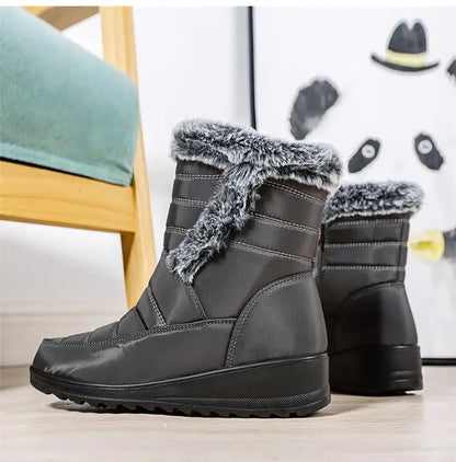 Women's Boots Snow Fashion Shoes Woman Waterproof Shoes Women 2025 Trend Ankle Boots Platform Botas Mujer Boots For Women