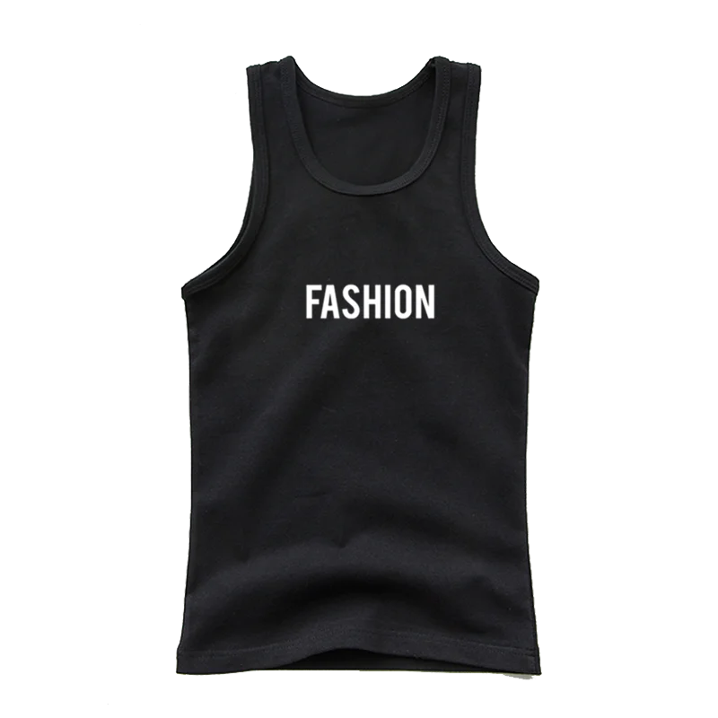 Boys Sleeveless Vest Kids Letter Print Summer 2025 Casual Tank Top Teenagers Singlet Children Camisoles Clothing