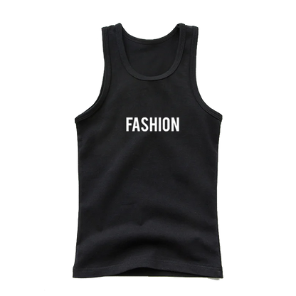 Boys Sleeveless Vest Kids Letter Print Summer 2025 Casual Tank Top Teenagers Singlet Children Camisoles Clothing