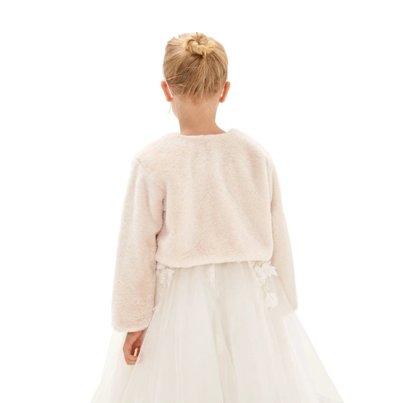 Windproof Girl Coats Spring And Autumn Newborn Padded Jackets Kids Shawls for Evening Parties and Daily Wear