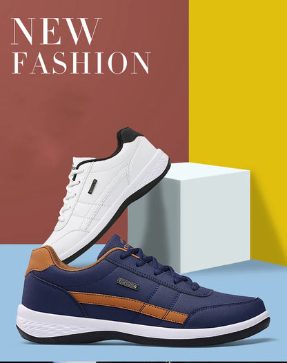 Men's fashionable casual shoes🥾,
Outdoor PU leather trend, 🙌
🍃light casual shoes and 🍃
☁️comfortable with laces, ☁️
Outdoor sports shoes🤾