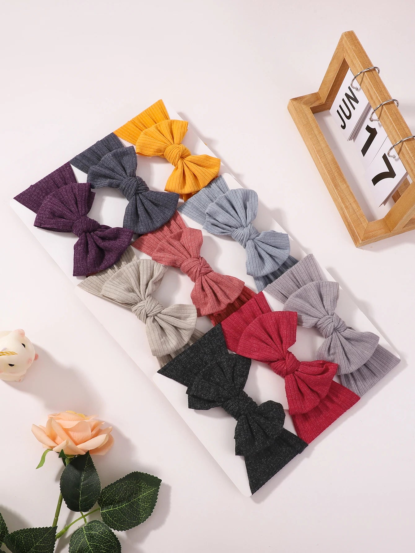 3Pcs/Set Cute Solid Headband for Baby Girls Soft Elastic HeadWrap Turban Hairband Headwear Infant Kids Hair Accessories