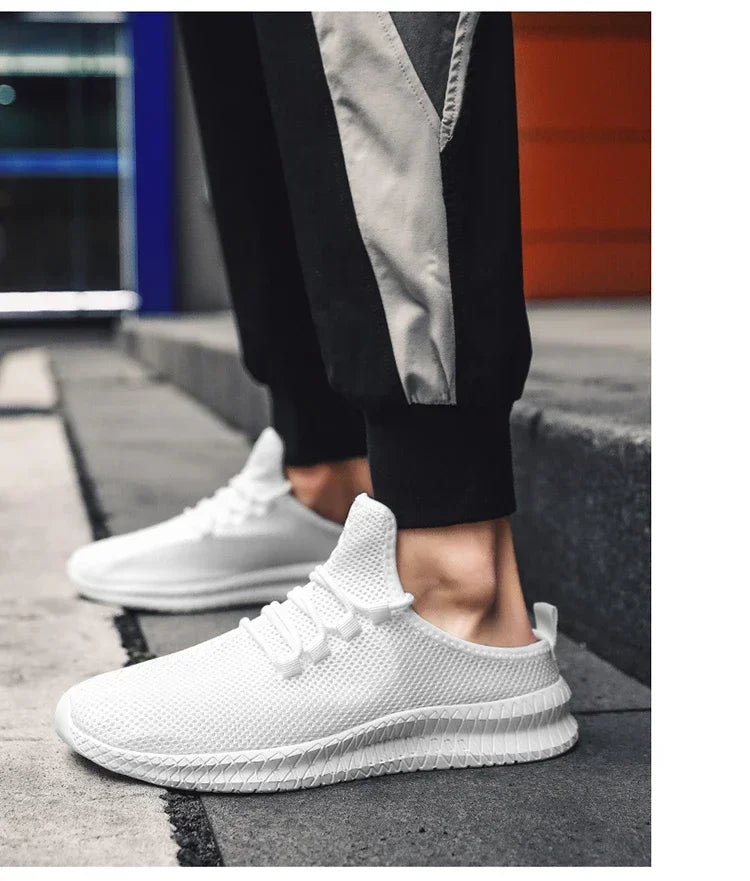 YRZL Men Casaul Slippers Lightweight Non Slip Breathable Mesh Shoes Half Slippers Outdoor Summer Loafers Lazy Shoe for Men