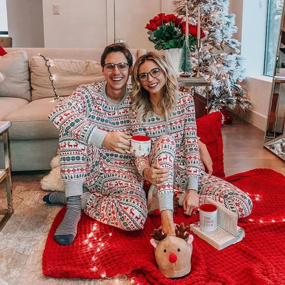 2024 Christmas Family Matching Pajamas New Year Xmas Father Mother Kids Baby Clothes Set Dad Mom And Daughter Son Pyjamas Outfit