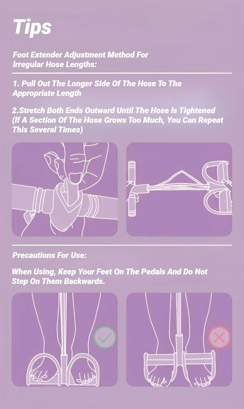 Pulling Rope Pedal Pulling Rope Multi-functional Household Fitness Equipment Yoga Abdominal Strengthening Elastic Tension Rope