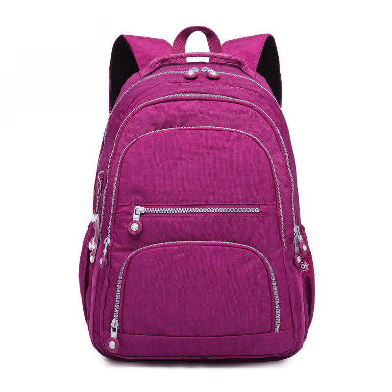 Mochila Feminina School Backpack for Teenage Girl 2025 Travel Back Packs Bag Women Nylon Waterproof Laptop Bagpack